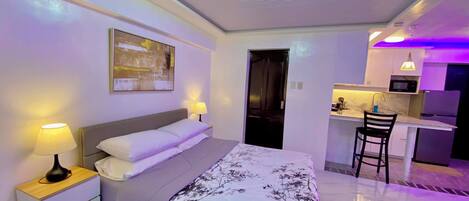 1 bedroom, WiFi, bed sheets