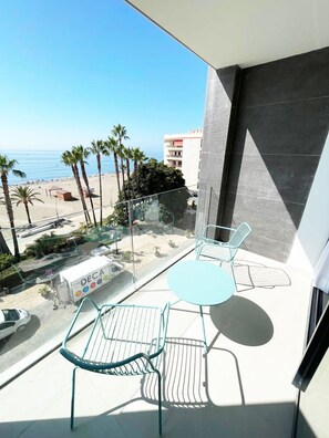 Apartamento de lujo, vistas al mar | Terraza o patio