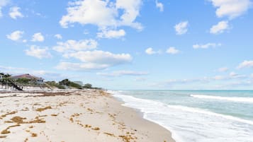 Una spiaggia nelle vicinanze, teli da spiaggia