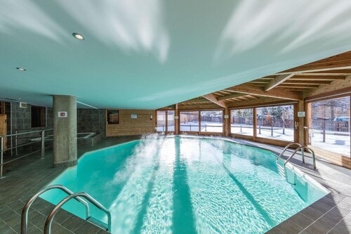 À 300m des pistes de ski, remise en forme, piscine, parking, télévision, casier à ski, 50m², Abriès