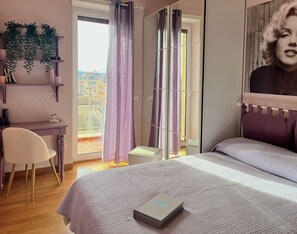 2 chambres, bureau, Wi-Fi, draps fournis