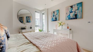 1 sovrum, strykjärn/strykbräda, resesäng och wi-fi