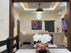 Family Apartment, Balcony, City View | Living area - Wedgewood One Shortlet Apartment (Ibadan)