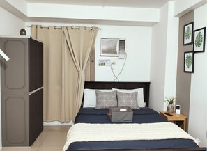 Donsdekens, een minibar, gratis wifi, beddengoed