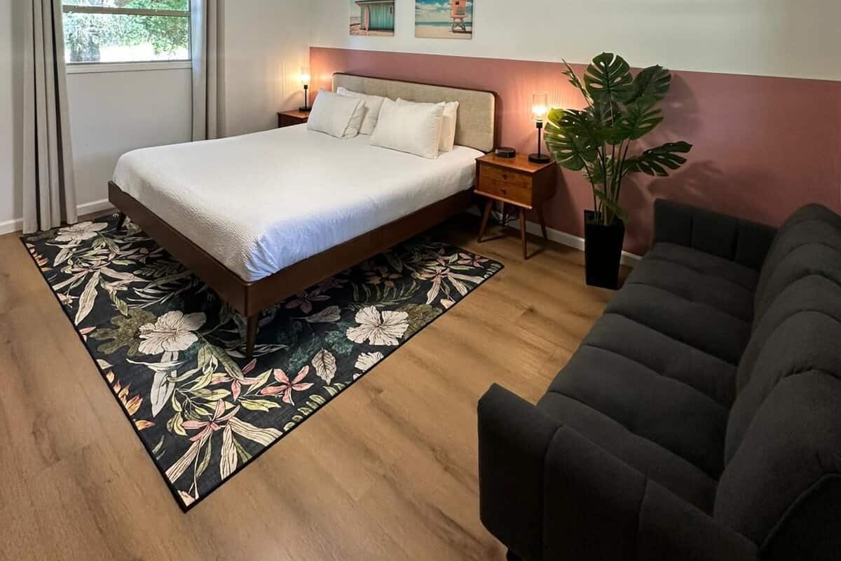Single Room, 1 King Bed with Sofa bed