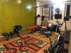 Fitness facility - Bungalow in Lazimpat, Kathmandu with fitness, WiFi, Kitchen & many more. (Kathmandu)
