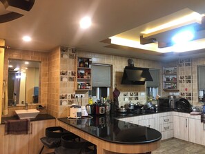 Private kitchen - Bungalow in Lazimpat, Kathmandu with fitness, WiFi, Kitchen & many more. (Kathmandu)