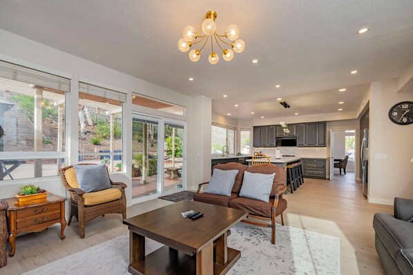 House, Multiple Beds, Patio, Garden View (24123 Diamond Bar) | Living area - Newly Remodeled Suburban House (Diamond Bar)