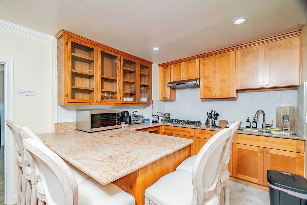 公寓, 多张床, 露台, 花园景观 (1101 B Monterey Park) | 私人厨房 | 茶具/咖啡用具