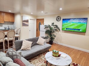 Apartment, Multiple Beds, Patio, Garden View (1101 B Monterey Park) | Living area - Monterey Park Retreat: Spectacular Views & Comfort (Monterey Park)