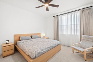 2 habitaciones, decoración personalizada y muebles diferentes