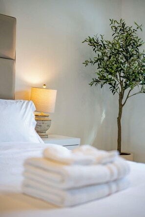 4 soverom, individuelt dekorert, individuelt innredet og sengetøy