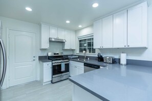 Townhome, Multiple Beds, Patio (46 Pasadena) | Private kitchen | Coffee/tea maker