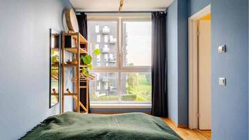 3 soverom, strykejern/-brett, wi-fi og sengetøy