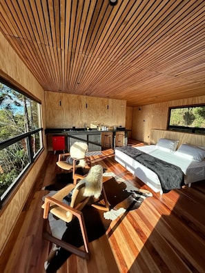 Cabin (Patagonia) | Living area - Nomad Place São Bento do Sapucai (Brazopolis)