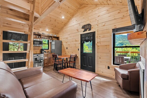 Smart TV, fireplace, offices
