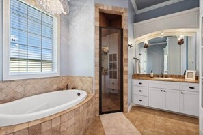 Shower, toilet paper