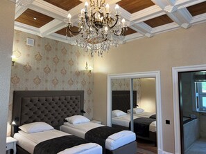 Standard Double Room, Lake View | Desk, laptop workspace, free WiFi, bed sheets - Oficerski Yacht Club Resort & Spa (Augustów)