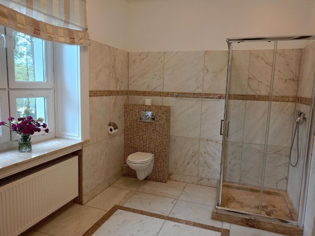 Standard Double Room, Lake View | Bathroom | Shower, hair dryer, towels, soap