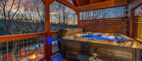 Bain à remous extérieur