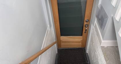 5 minutes away from a nearest subway station (Pape) in Toronto