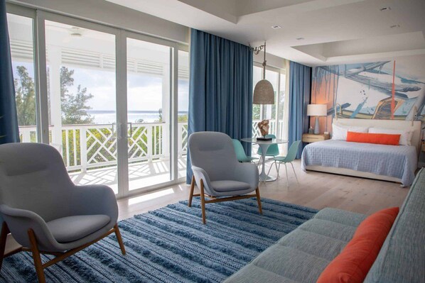 4 bedrooms, iron/ironing board, WiFi, bed sheets - Private Pool Villa at Coral Sands – Steps to Pink Sand Beach w/ Resort Amenities (Dunmore Town)