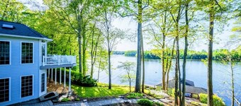6BR Lakefront Lake Anna, Views, Boat Dock, Hot Tub