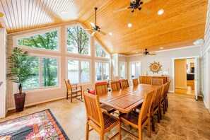 Dining - 6BR Lakefront Lake Anna, Views, Boat Dock, Hot Tub (Mineral)