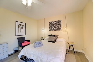 2 habitaciones, internet y ropa de cama