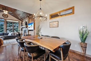 Deluxe Chalet, Mountain View, Mountainside | In-room dining - Snow Therapy Chalet Ski In Out & Hot Tub (Big White)