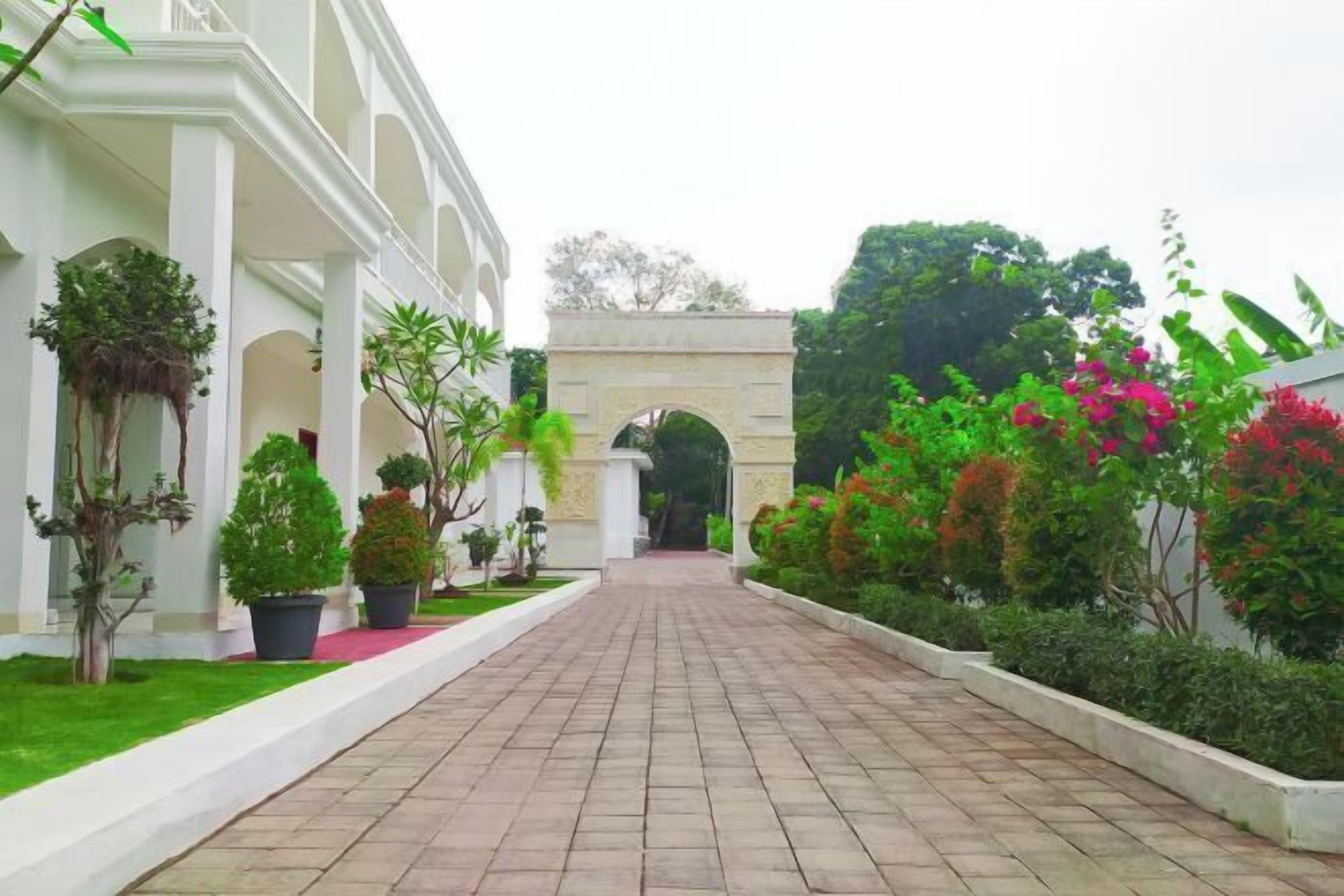 Overnatningsstedets område