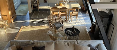 TV connectée, cheminée