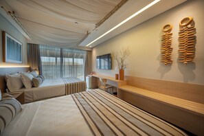 Superior Side Sea View Room | 1 bedroom, minibar, laptop workspace, free cribs/infant beds