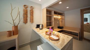 Minibar, laptop workspace, free cribs/infant beds, free WiFi