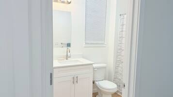 Towels, soap, toilet paper