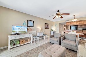 TV - Westwind 703 | Gulf Front, 7th Floor Views | Pool | My Beach Getaways (Gulf Shores)