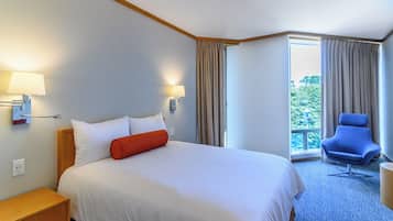 Room, 1 Queen Bed, Mobility Accessible | Desk, laptop workspace, iron/ironing board, free cots/infant beds