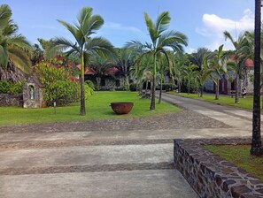 Overnattingsstedets uteområder