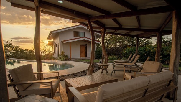 Pool - Brand new 4BR, 3BA ocean-view villa with shared pool in Nosara (Nosara)