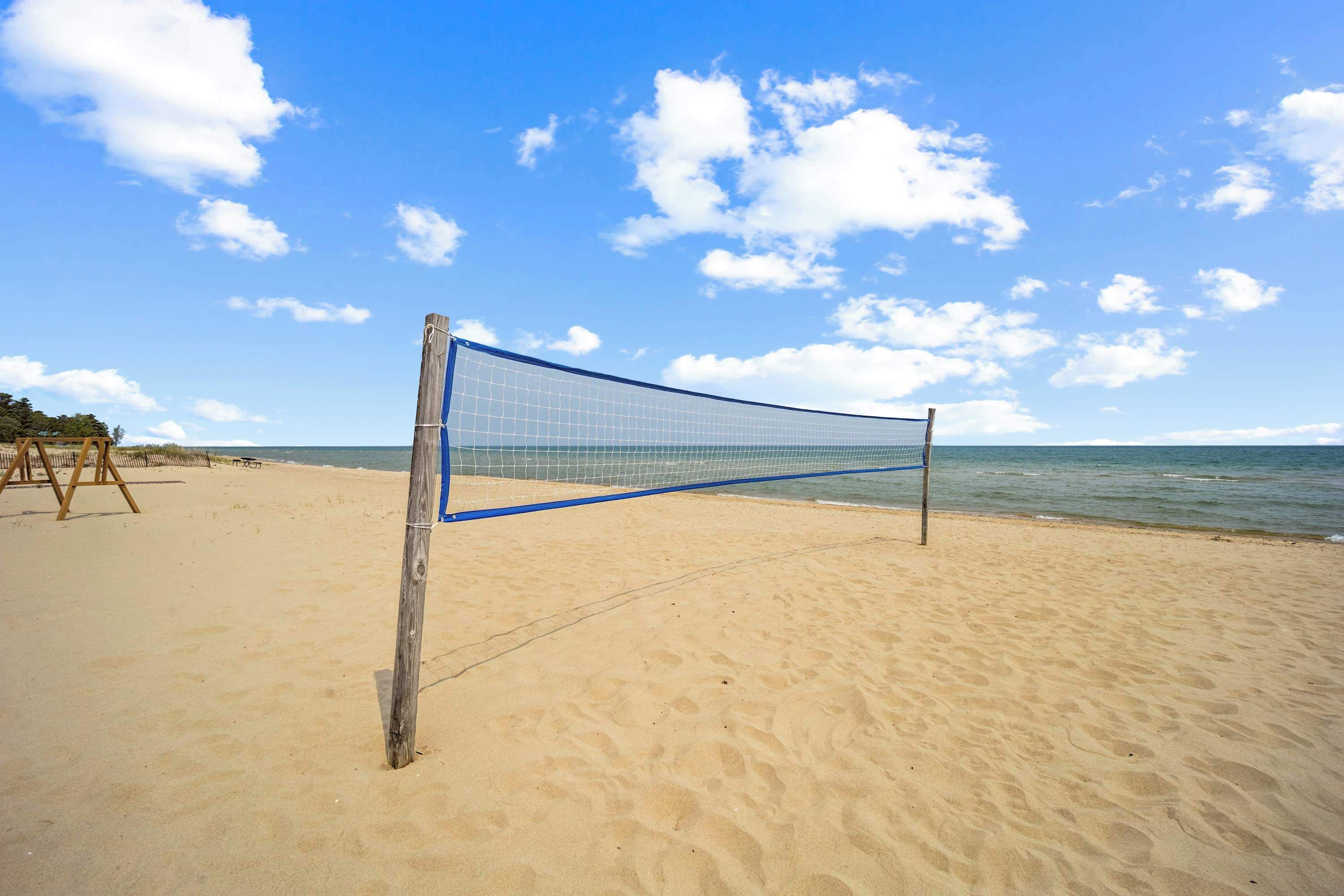 Una spiaggia nelle vicinanze