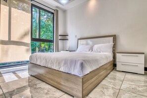 7 bedrooms, iron/ironing board, WiFi, bed sheets - 7-Bedroom Mansion in Escazú featuring Covered Heated Pool, Jacuzzi, & Full AC. (Escazu)