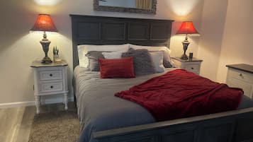 1 habitación, tabla de planchar con plancha, wifi y ropa de cama