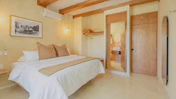 Desk, blackout curtains, iron/ironing board, free WiFi