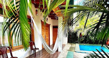 Casa El Jardin, located in a central and quiet area of San Pedro La Laguna.