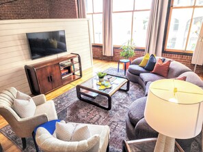 Smart TV - Be the Ultimate Holiday Host in DWTN Loft (St. Louis)