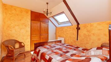 3 間睡房、熨斗/熨衫板、免費 Wi-Fi、床單