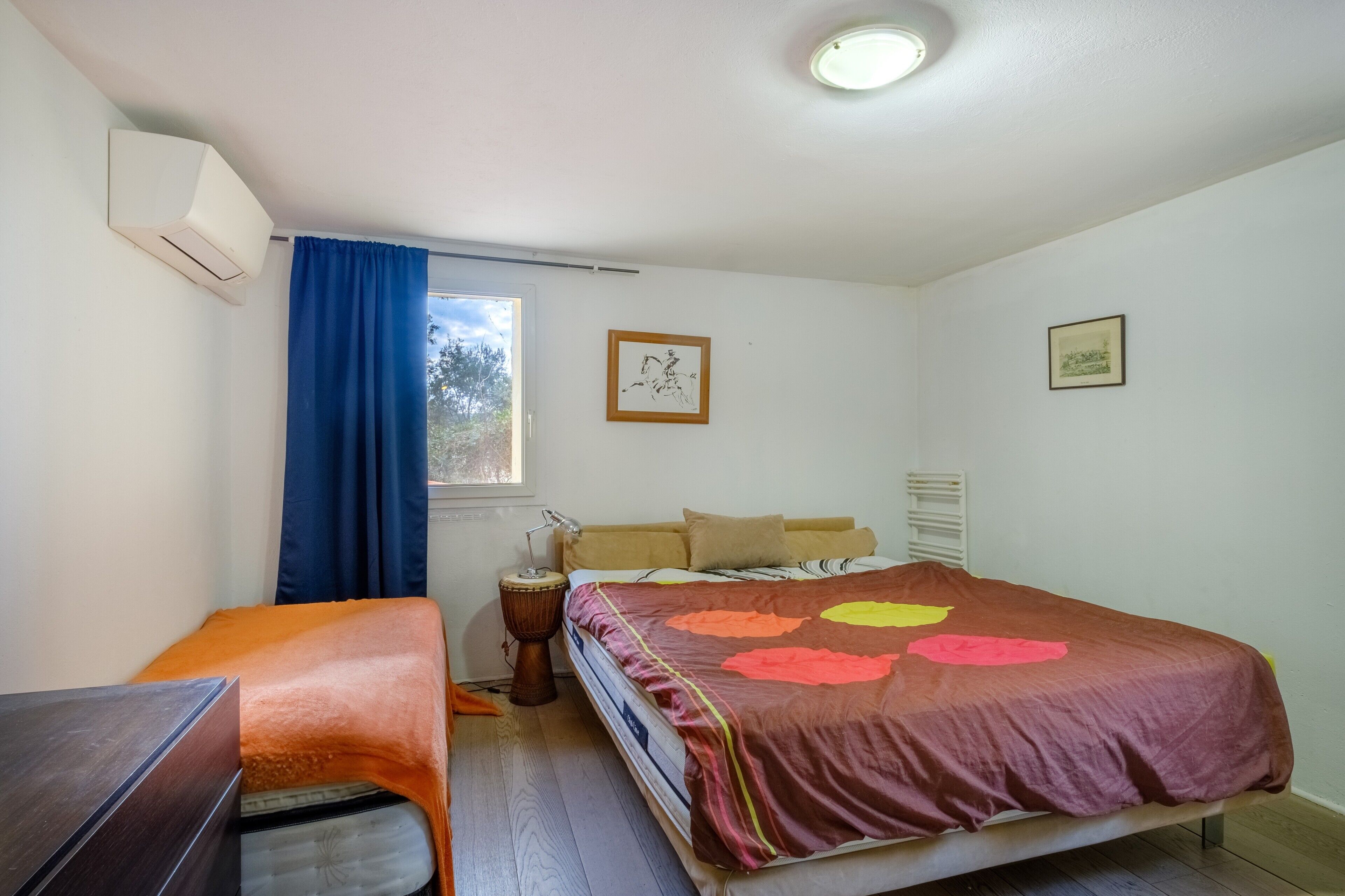 2 habitaciones, wifi gratis y ropa de cama 