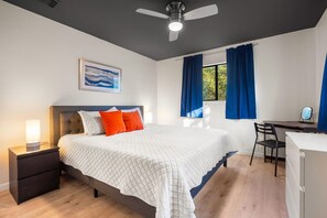 2 bedrooms, iron/ironing board, WiFi, bed sheets - Wimberley Woods: 2/1 + Loft, 5 Miles to Wimberley, 10 Miles to Dripping Springs, Fire Pit (Wimberley)