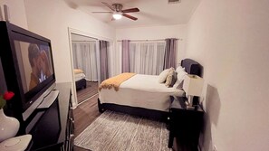 3 chambres, bureau, fer et planche à repasser, Wi-Fi gratuit