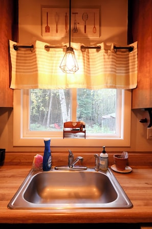 Interior - Tiny Home, Big Character. Close to Town, Lake, and Trails! Pet-Friendly! (Old Town)